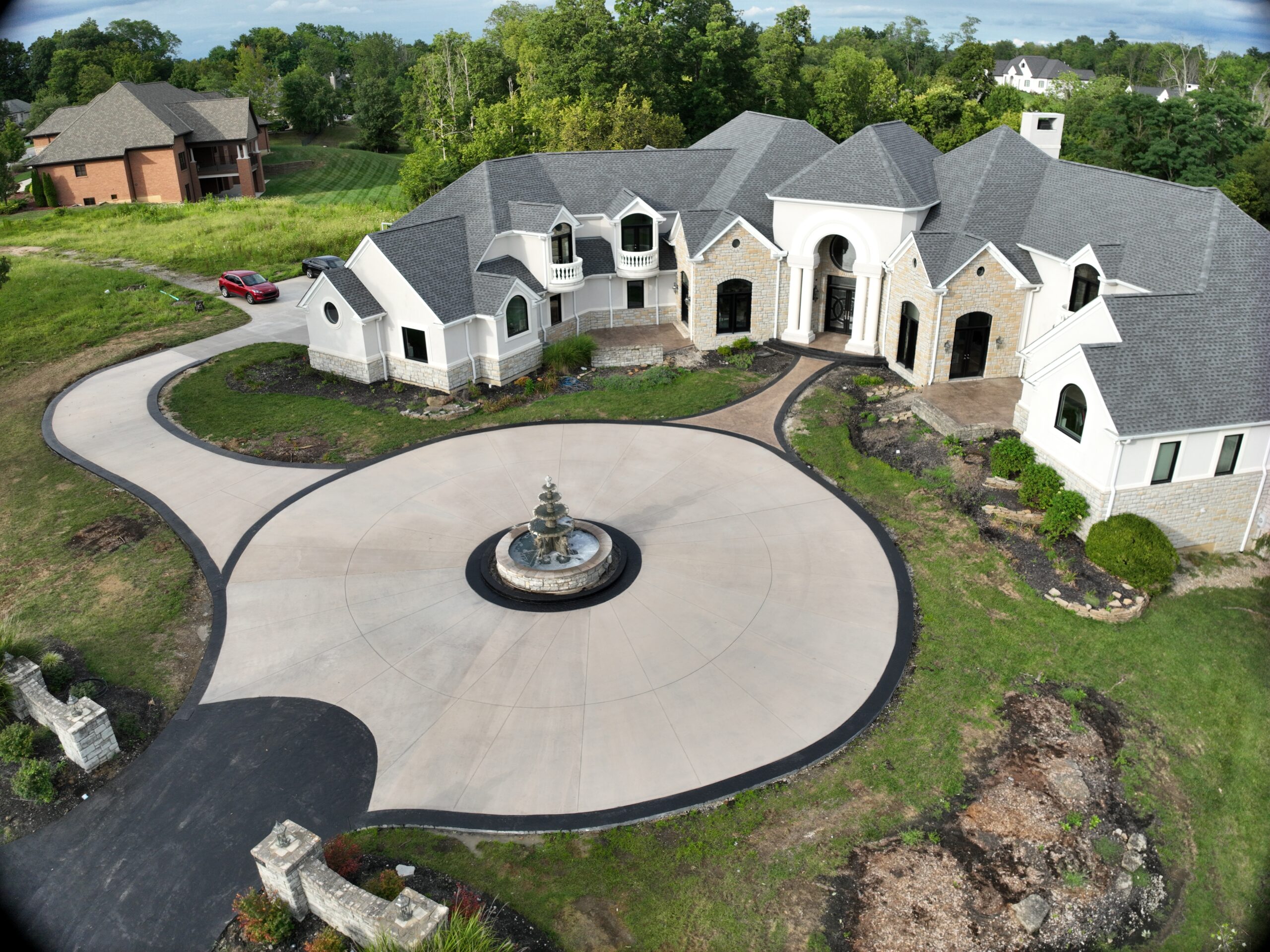 Aerial property photo